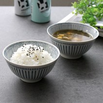 이로도리 블루레인 일본 밥공기 국대접, 블루레인 밥공기