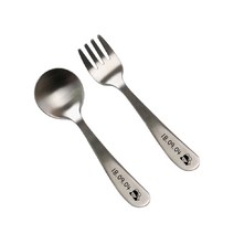 반디 네임 수저 (미니스푼+미니포크), Ｉ_축하여아