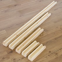 아이베란다 삼나무 원목파티션 칸막이 가벽 사무실 현관 파티션, 벽면용 지지대 길이1100mm