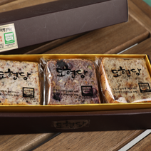 도현당 글루텐프리유기농 3종모듬(B) 현미빵기프트45g *9개입, 50g, 6개
