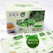 산애들애 강화약쑥 티백쑥차 30티백, 1g, 30개입