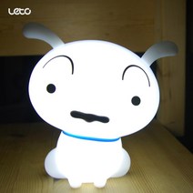 레토 짱구는 못말려 흰둥이 터치 LED 무드등 (DI2018), DI2018