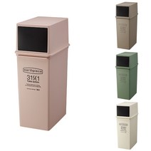 Like-it 카페스타일 휴지통 쓰레기통, 31SE1핑크, 프론트25L, 1개