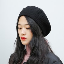 체리플로피 여성모자 빵모자 가을 겨울 쿼터 니트 울 베레모 (6컬러) - 주문시 색상이름 확인필수!!