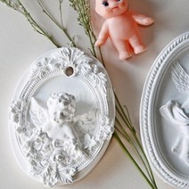 별님아씨 명가 다양한 수제 실리콘몰드, 수제-꽃구름 아기 천사 몰드