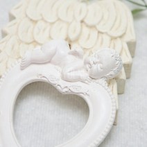 별님아씨 명가 다양한 수제 실리콘몰드, 수제-천사 하트 액자 몰드