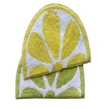 [가격준수]라임매트/40x60cm/욕실매트/발매트/인테리어소품/러그/인도산/핸드메이드, 라임 매트/옐로우