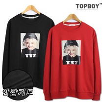 탑보이 비니소녀 전사 기모 맨투맨 티셔츠 (TR821)