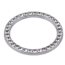 자동차 시동스타트버튼 장식링 데코 악세사리 큐빅