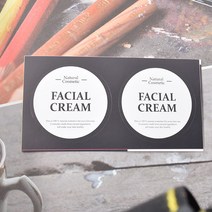 [캔들이케아] 페이셜 크림 스티커 1장 화장품스티커