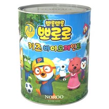 노루페인트 뽀로로 키즈 바이오 페인트 0.9L 반광, 뽀로로 화이트크림