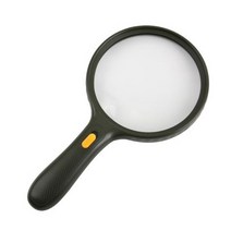 3 LED 1.8배 5배 확대경 돋보기, 1개, UC-ID432