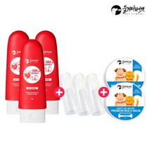 [울지마마이펫]치카치약딸기3개+멀티밤(프레쉬)2개, 치카치약딸기맛3개+프레쉬밤2개+칫솔3개