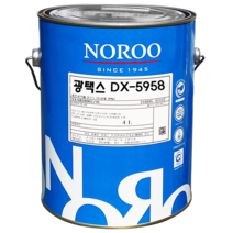 노루페인트 DX-5958 광택스 내부용 수성페인트 4L 반광, 민트2