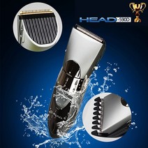 HEAD 590D 정품 전문가용 이발기 이발기계 바리깡, 블랙