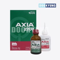 K_엑시아 실리콘 고무 전용 순간접착제 2700 SET AXIA 산업용, 단품, 단품
