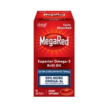 MegaRed Superior 오메가3 크릴오일 750mg 80정, 단품, 1개