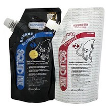 염색약 오징어 먹물 웰빙 칼라크림 500g(염색약 새치커버) 일반염색약(새치), 5RB 레드브라운, 1개