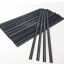 커피스틱 빨대 12 14 15 18 21 25cm 벌크포장 1000개, 15cm 블랙스틱 벌크포장