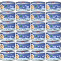피니키 강아지 치킨 게살캔 95g, 24캔, 치킨 + 게살 혼합맛