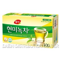 동서식품 현미녹차 150g(1.5gX100T), 1.5g, 100개입