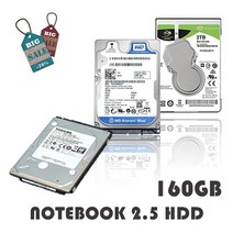 씨게이트 WD 도시바 브랜드 노트북용 2.5인치 하드디스크 HDD 중고 하드 160G 250G 320G 500G 1TB 1테라, 2.5인치HDD, 160GB