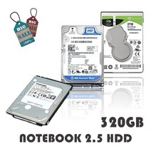 씨게이트 WD 도시바 브랜드 노트북용 2.5인치 하드디스크 HDD 중고 하드 160G 250G 320G 500G 1TB 1테라, 2.5인치HDD, 320GB