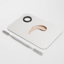 클라드카카 메이크업 컬러믹서 스틸팔레트 기타뷰티소품, 1개, 실버