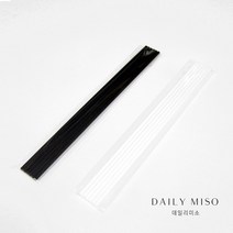 데일리미소 디퓨저악세서리 리드스틱 4mmx25cm 10개입 섬유리드스틱, 화이트