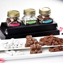 아망드 쇼콜라 아몬드 수제 초콜릿 발렌타인데이 화이트데이 고급 명품 초콜렛 사탕 캔디 여자 친구 단체 답례품 선물 세트, 1box, 아몬드 쇼콜라카페 3종 초콜릿세트