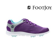 [아쿠쉬네트코리아]2018 스포츠 SL 주니어 여아용 골프화 / JUNIOR-SPORT S, 전체색:48207(퍼플 W+라이트 블루 트림) / 사이즈:190mm