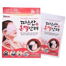 마나술 스킨애 따스안 온열안대, 1통, 1통, 3개입