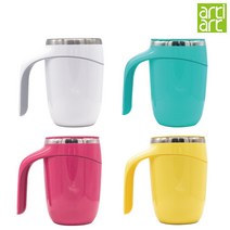아티아트 쓰러지지 않는 오뚝이 머그컵 450ml Dumbo Suction Mug 텀블러 보온보냉컵 흡착 보틀 머그잔, 옐로우