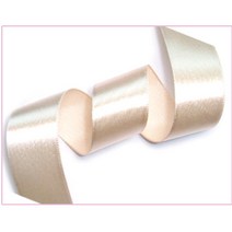 미누아띠 [DIY]카네이션 리본 볼펜 코사지 등 재료, 리본 : 5mm 공단 연베이지(길이 450cm) , 1개