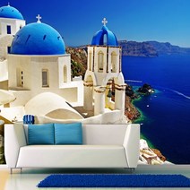 프렌체 맞춤제작 30가지 도시디자인 UV프린팅 포인트벽지, 디자인25