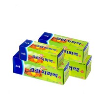 크린랲 알뜰 지퍼백 중형, 50매입, 2개, 중(M)