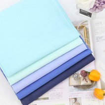 패브릭샵 초대폭 40수트윌무지원단 블루계열 5컬러, 595연블루