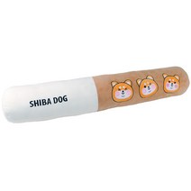 토이웍스 동물캐릭터 바디필로우 롱쿠션 쿠션 등받이 안고자는 베개 등쿠션, 시바독