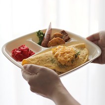 성인 다이어트 3칸식판 어린이집 유치원 식판 가정용 어른 유아식판