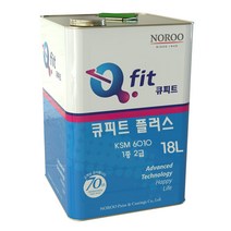 노루페인트 큐피트 플러스 외부용 수성페인트 18L 무광, 그레이1, 1개