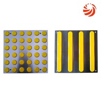 HK 시각 장애인 유도 스텐 점자블럭-피스식, 점자형