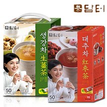 담터 생강차 50T x 1개 + 대추차, 1세트