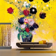 프렌체 맞춤제작 30가지 명화디자인 UV프린팅 포인트벽지, 디자인25