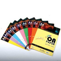 상우 A4 칼라OA용지 칼라복사지 80g S시리즈, 25매입, S46 보라색