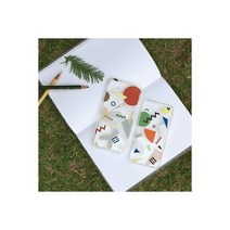 a peice of summer 젤리 케이스-세컨드모닝, 디자인선택:1.july(줄라이) / 기종선택:갤럭시노트4, 상세 설명 참조