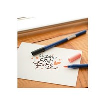 스테들러 캘리그라피 3000 DUO 듀오 수성펜, 퍼시안그린(35)