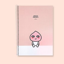 카카오프렌즈 스프링 연습장 무서 무선노트, 어피치, 1권