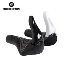 락브로스 MTB 핸들 그립 손잡이 에르곤 바엔드 보조 손잡이, 화이트 RB-BT1008, 1개