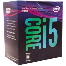Intel CPU Core i5-8400 2.8GHz 9M 캐시 6 코어 / 6 스레드 LGA1151 BX80684I58400 [BOX]