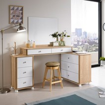 퍼니아트 클래식 화장대, 오크화이트